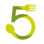 Logo de évoilà5, compagnie de boîte repas prêt à manger qui possède plusieurs adresses