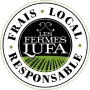 Logo de Les Fermes Lufa, compagnie spécialisée en "boite repas pret a manger"
